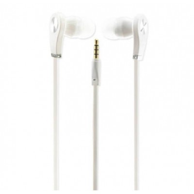 Cuffiette Auricolori In-Ear bianche lunghe 1 metro da 3.5mm - Magena D28