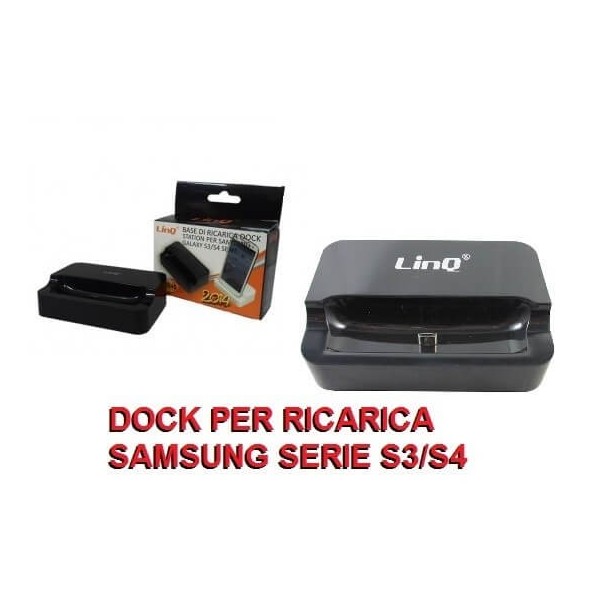 Dock basetta ricarica e traferimento dati per Samsung serie S3 e S4