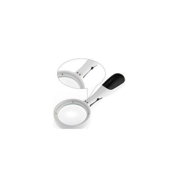 Lente di ingrandimento da 8.5 cm con luce di 2 led a batteria