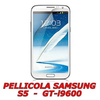 S5 Pellicola protettiva salva proteggi schermo per Samsung Galaxy S5 GT-i9600