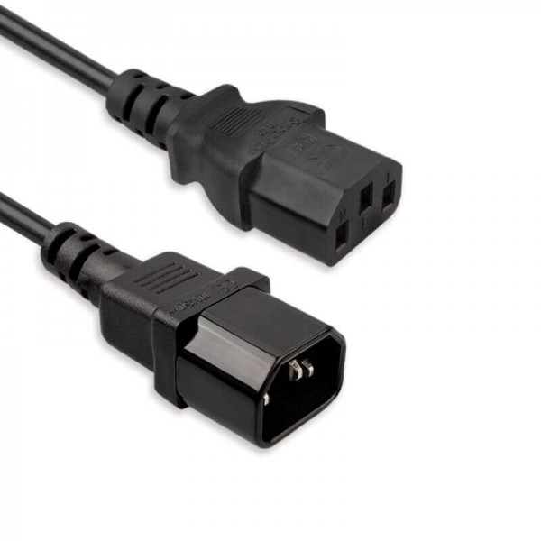 VULTECH CAVO PROLUNGA ALIMENTAZIONE IEC13 FEMMINA A IEC14 MASCHIO